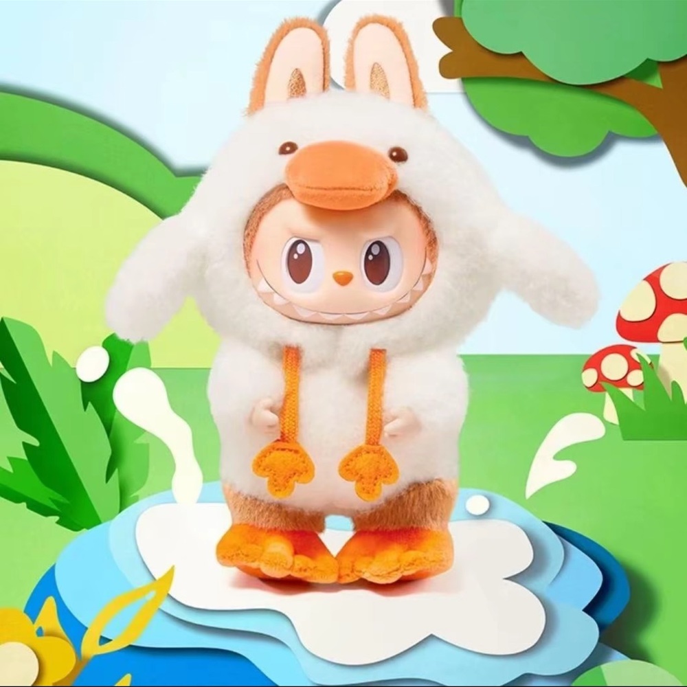 BNIB The Monsters Labubu Forest Fairy Tale Vinyl Plush Pendant